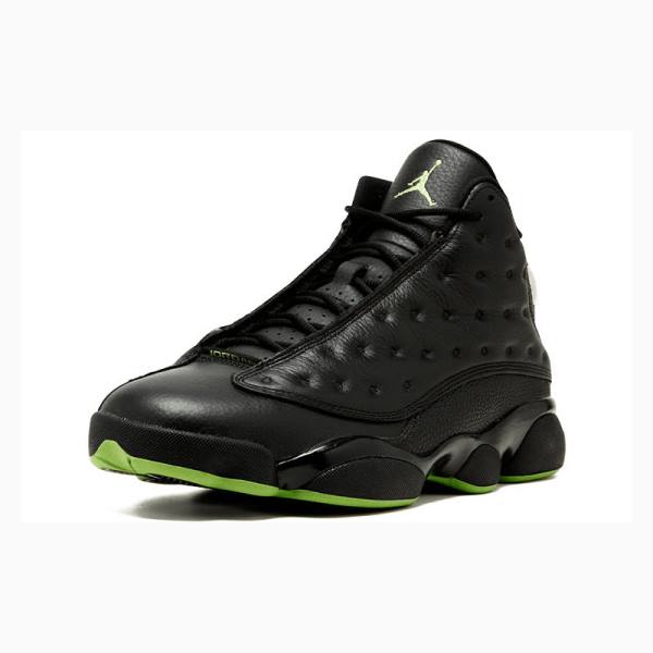 Nike Retro Altitude Basketsko Air Jordan 13 Herre Svarte Grønn | JD-724FB