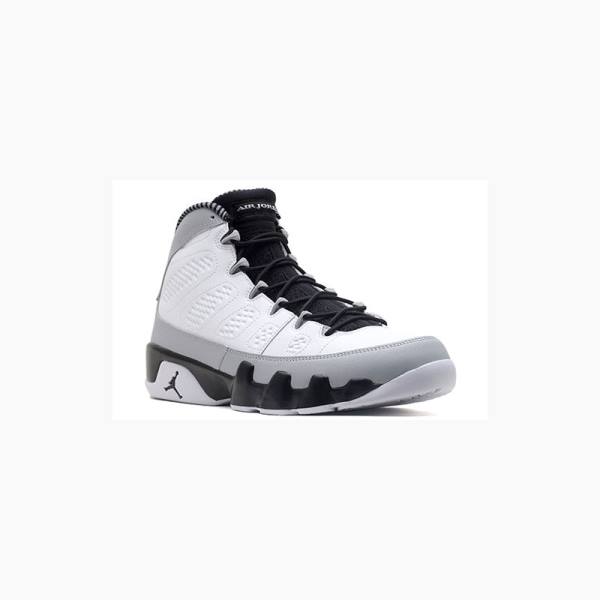 Nike Retro Birmingham Barons Basketsko Air Jordan 9 Herre Hvite Svarte | JD-372ZA