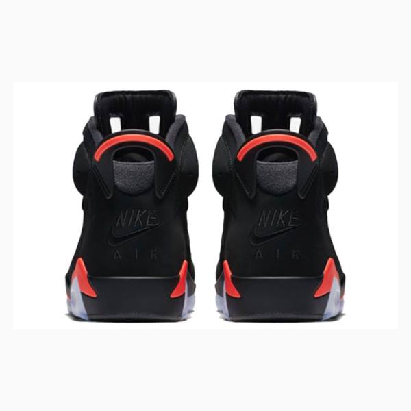 Nike Retro Black Infrared Basketsko Air Jordan 6 Herre Svarte Rød | JD-017WX