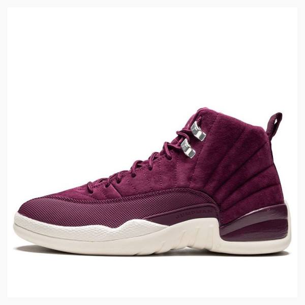 Nike Retro Bordeaux Basketsko Air Jordan 12 Herre Rosa | JD-648LQ