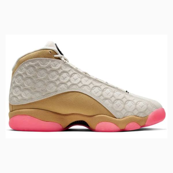 Nike Retro CNY Chinese New Year Basketsko Air Jordan 13 Herre Rosa Grå Brune | JD-607PX