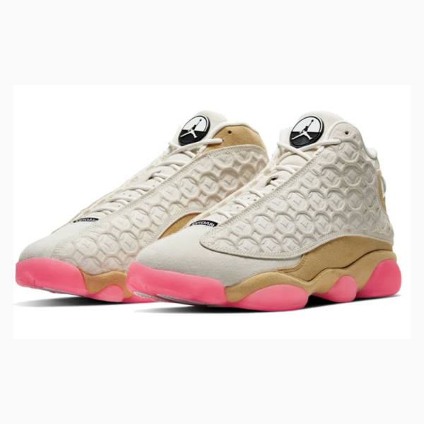 Nike Retro CNY Chinese New Year Basketsko Air Jordan 13 Herre Rosa Grå Brune | JD-607PX