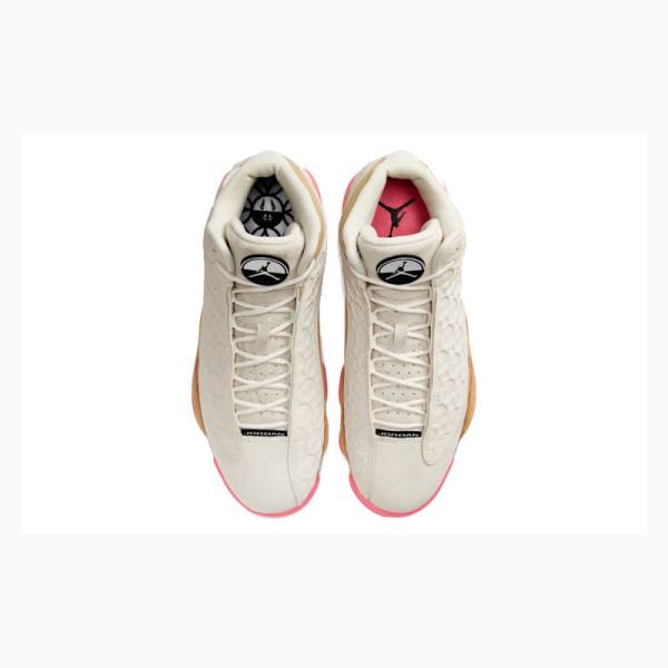 Nike Retro CNY Chinese New Year Basketsko Air Jordan 13 Herre Rosa Grå Brune | JD-607PX