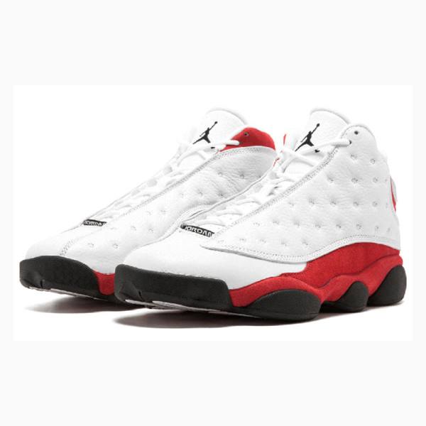 Nike Retro Chicago 2017 Basketsko Air Jordan 13 Herre Hvite Rød | JD-724EA