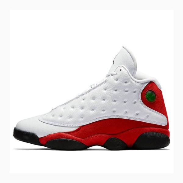 Nike Retro Chicago 2017 Basketsko Air Jordan 13 Herre Hvite Rød | JD-724EA