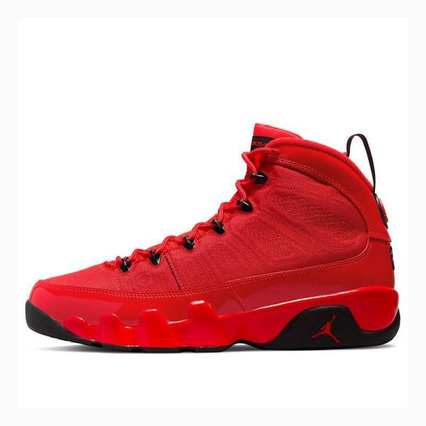 Nike Retro Chile Red Basketsko Air Jordan 9 Herre Rød Svarte | JD-487WZ