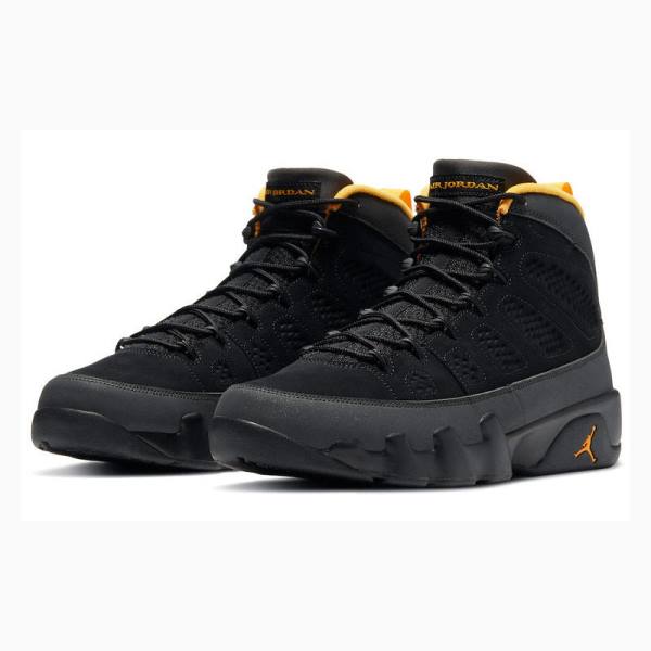 Nike Retro Dark Charcoal Basketsko Air Jordan 9 Herre Svarte | JD-485SR