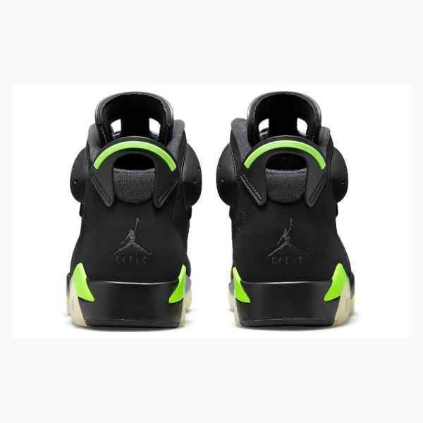 Nike Retro Electric Basketsko Air Jordan 6 Herre Svarte Grønn | JD-759KD