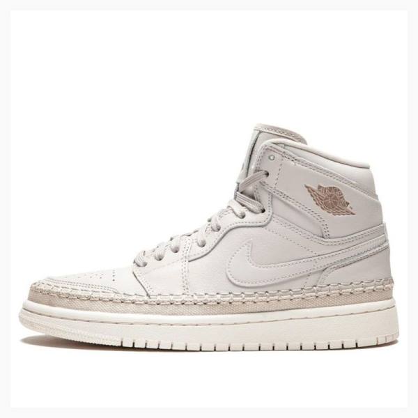 Nike Retro HI PRM Desert Sand Basketsko Air Jordan 1 Dame Beige | JD-504GR