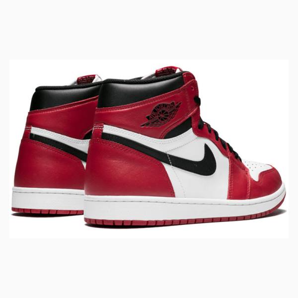 Nike Retro High OG Chicago Basketsko Air Jordan 1 Herre Rød Svarte | JD-751EA