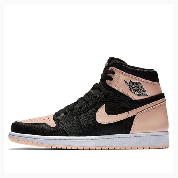 Nike Retro High OG Crimson Tint Basketsko Air Jordan 1 Herre Svarte Rosa | JD-475NX