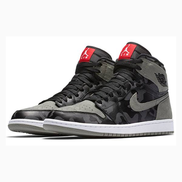 Nike Retro High PRM Shadow Camo Basketsko Air Jordan 1 Herre Multicolor | JD-104SU