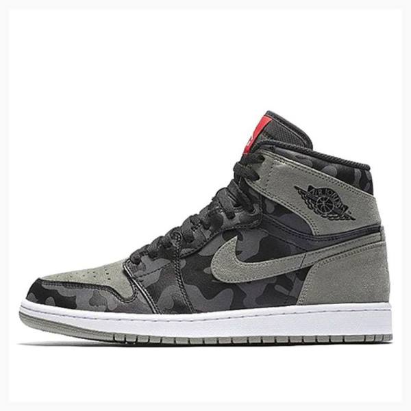 Nike Retro High PRM Shadow Camo Basketsko Air Jordan 1 Herre Multicolor | JD-104SU