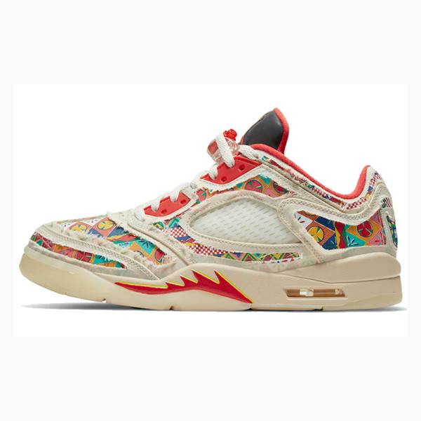 Nike Retro Low Chinese New Year Joggesko Air Jordan 5 Herre Multicolor | JD-814AW