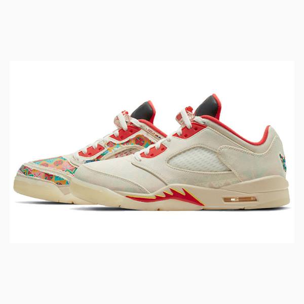 Nike Retro Low Chinese New Year Joggesko Air Jordan 5 Herre Multicolor | JD-814AW