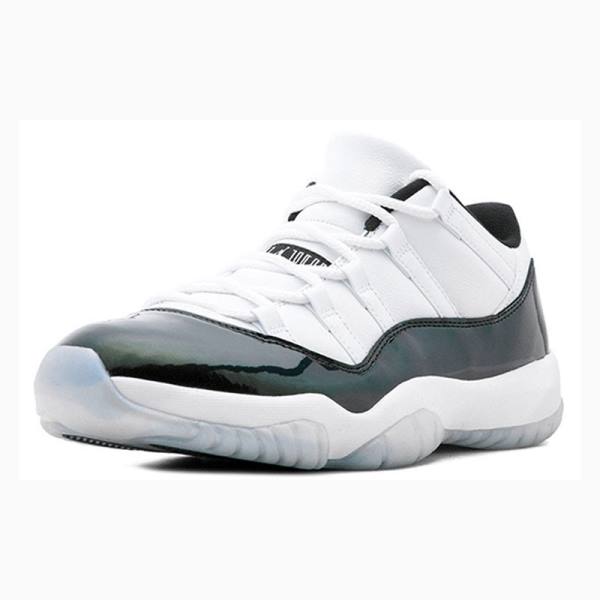 Nike Retro Low Iridescent Joggesko Air Jordan 11 Herre Hvite Grønn | JD-289UA