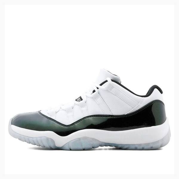 Nike Retro Low Iridescent Joggesko Air Jordan 11 Herre Hvite Grønn | JD-289UA