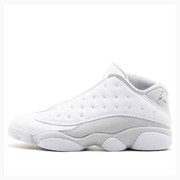 Nike Retro Low Pure Money Joggesko Air Jordan 13 Herre Hvite | JD-580PD