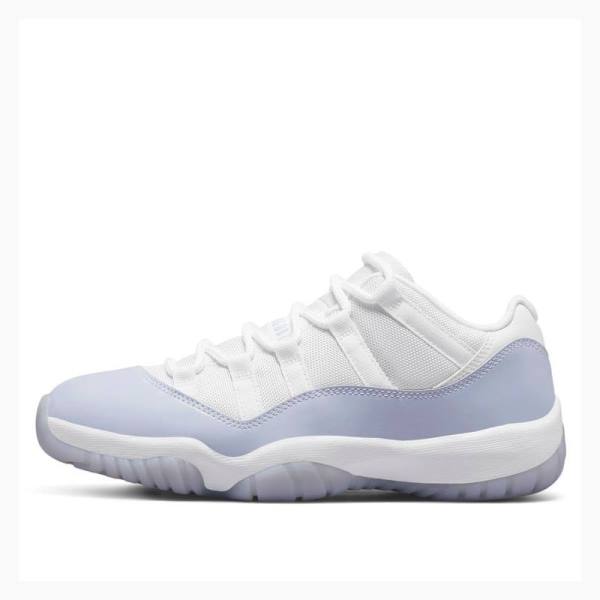 Nike Retro Low Pure Violet Joggesko Air Jordan 11 Dame Svarte Lilla | JD-316JA