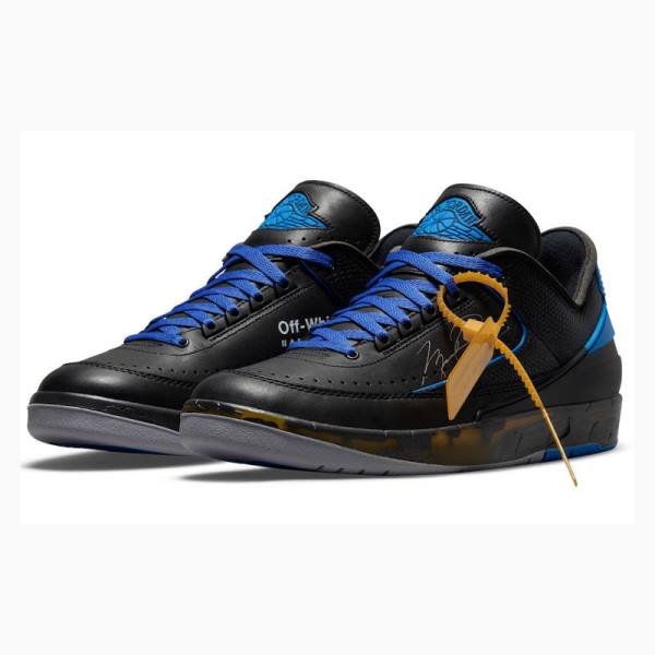 Nike Retro Low SP Varsity Royal Joggesko Air Jordan 2 Herre Svarte Blå | JD-840RH