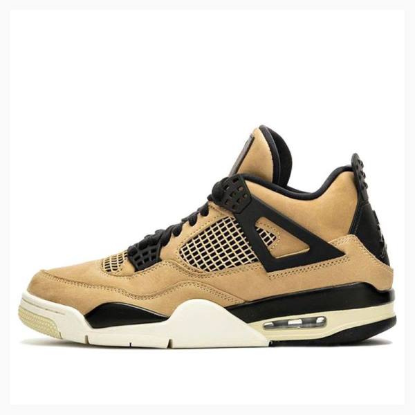 Nike Retro Mushroom Basketsko Air Jordan 4 Dame Gul | JD-893GW