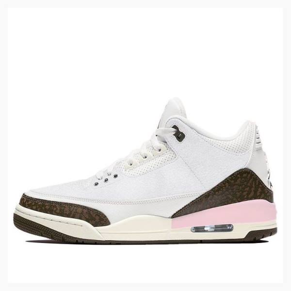 Nike Retro Neapolitan Dark Mocha Basketsko Air Jordan 3 Dame Hvite Brune | JD-281DK