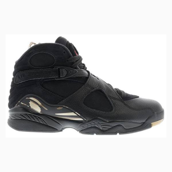 Nike Retro OVO Metallic Basketsko Air Jordan 8 Herre Svarte | JD-938BQ