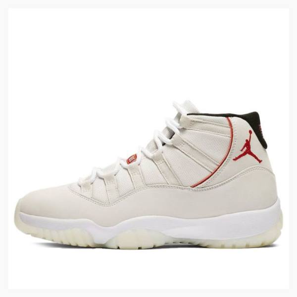 Nike Retro Platinum Tint Basketsko Air Jordan 11 Herre Hvite | JD-471IS