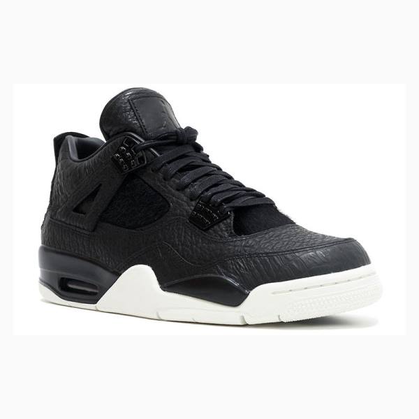 Nike Retro Premium Pinnacle Basketsko Air Jordan 4 Herre Svarte | JD-719XV