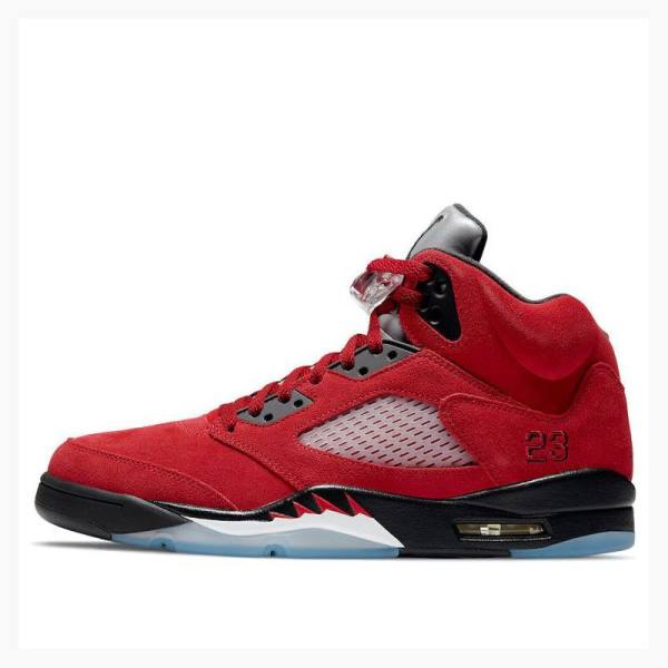 Nike Retro Raging Bull Basketsko Air Jordan 5 Herre Rød Svarte | JD-514ZE