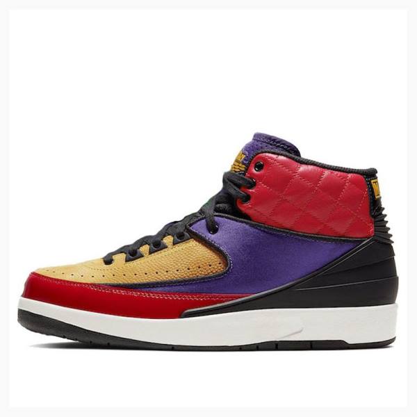 Nike Retro Rivals Basketsko Air Jordan 2 Dame Multicolor | JD-397QU