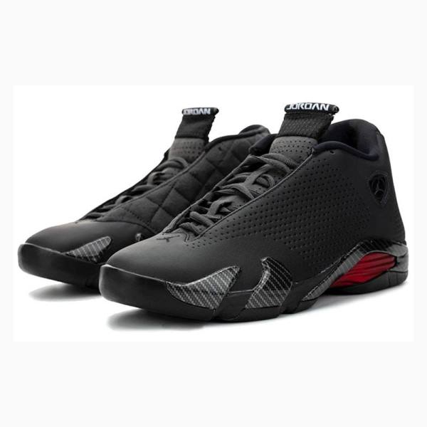 Nike Retro SE Black Ferrari Basketsko Air Jordan 14 Herre Svarte Rød | JD-150VQ