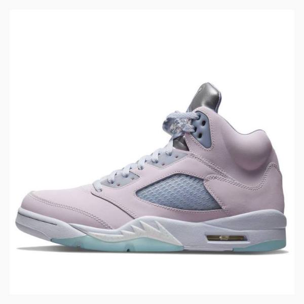 Nike Retro SE Easter Basketsko Air Jordan 5 Herre Rosa | JD-531NE