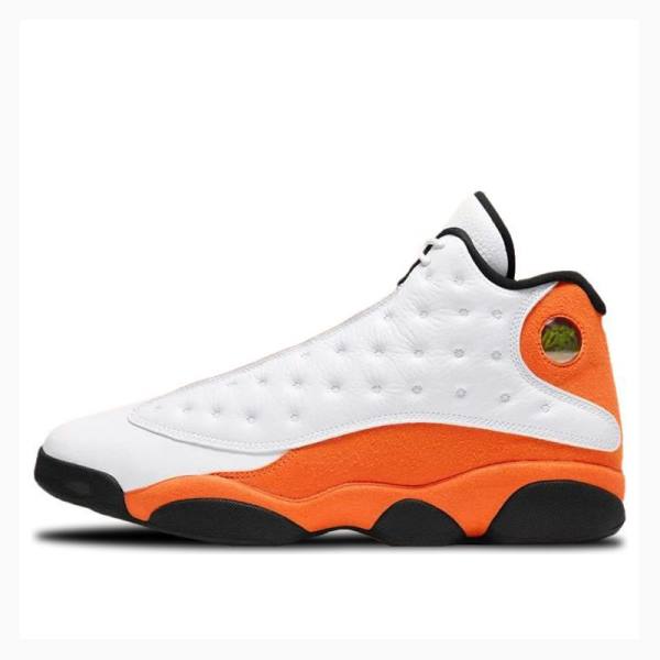 Nike Retro Starfish Basketsko Air Jordan 13 Herre Hvite Oransje | JD-234FZ