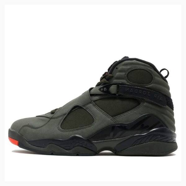 Nike Retro Take Flight Basketsko Air Jordan 8 Herre Olivengrønne | JD-804AK