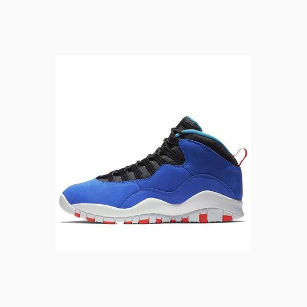 Nike Retro Tinker Basketsko Air Jordan 10 Herre Blå Hvite | JD-576TM