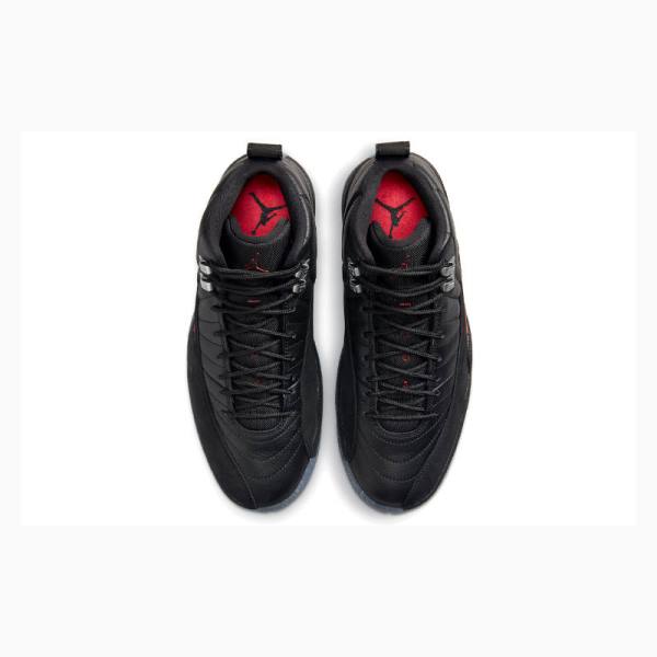 Nike Retro Utility Grind Basketsko Air Jordan 12 Herre Svarte | JD-789BW