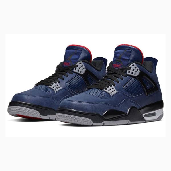 Nike Retro Vinter Loyal Basketsko Air Jordan 4 Herre Blå | JD-140TE