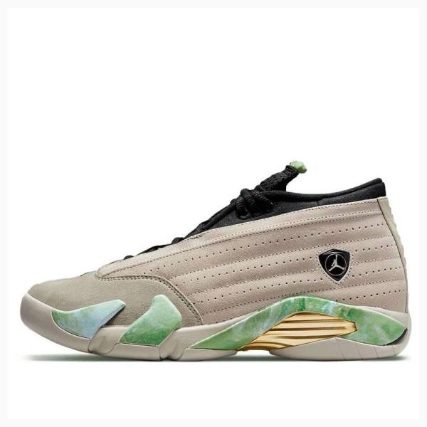 Nike Retro x Aleali May Fortune Basketsko Air Jordan 14 Dame Beige | JD-702VR