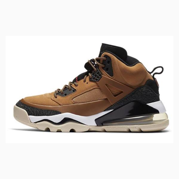 Nike Spizike 270 Boot Wheat Basketsko Air Jordan Herre Svarte Brune | JD-623AC