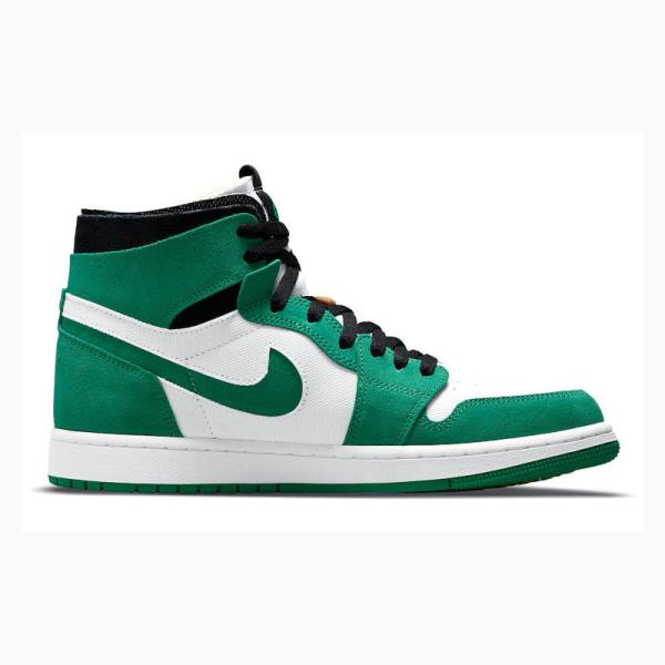 Nike Zoom Komfort ' Stadium Basketsko Air Jordan 1 Herre Grønn Hvite | JD-584ZQ