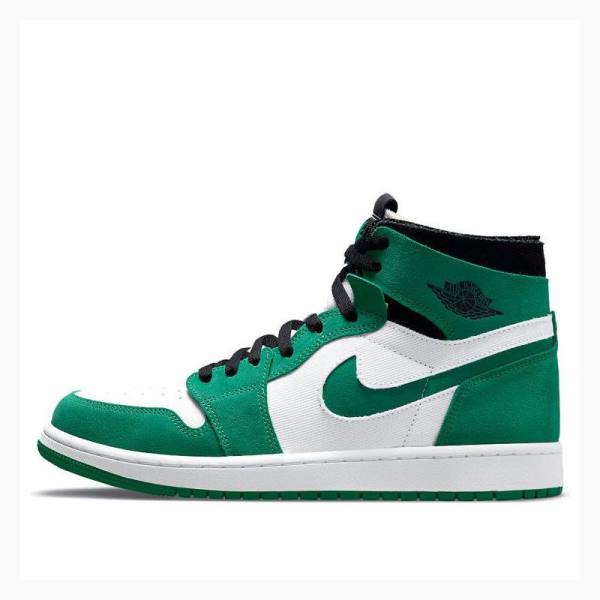 Nike Zoom Komfort \' Stadium Basketsko Air Jordan 1 Herre Grønn Hvite | JD-584ZQ